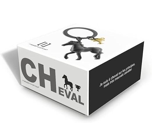 Брелок Metalmorphose "Matt Bullet + epoxy filling body & Shiny gold plated Trophee" 1