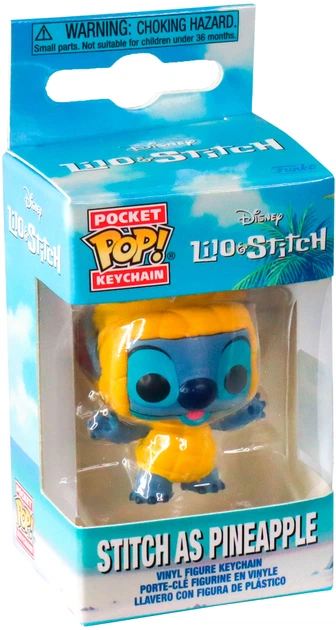 Игровая фигурка на клипсе FUNKO POP! серии "Лело и Стич" - СТИЧ С АННААСОМ, 87209