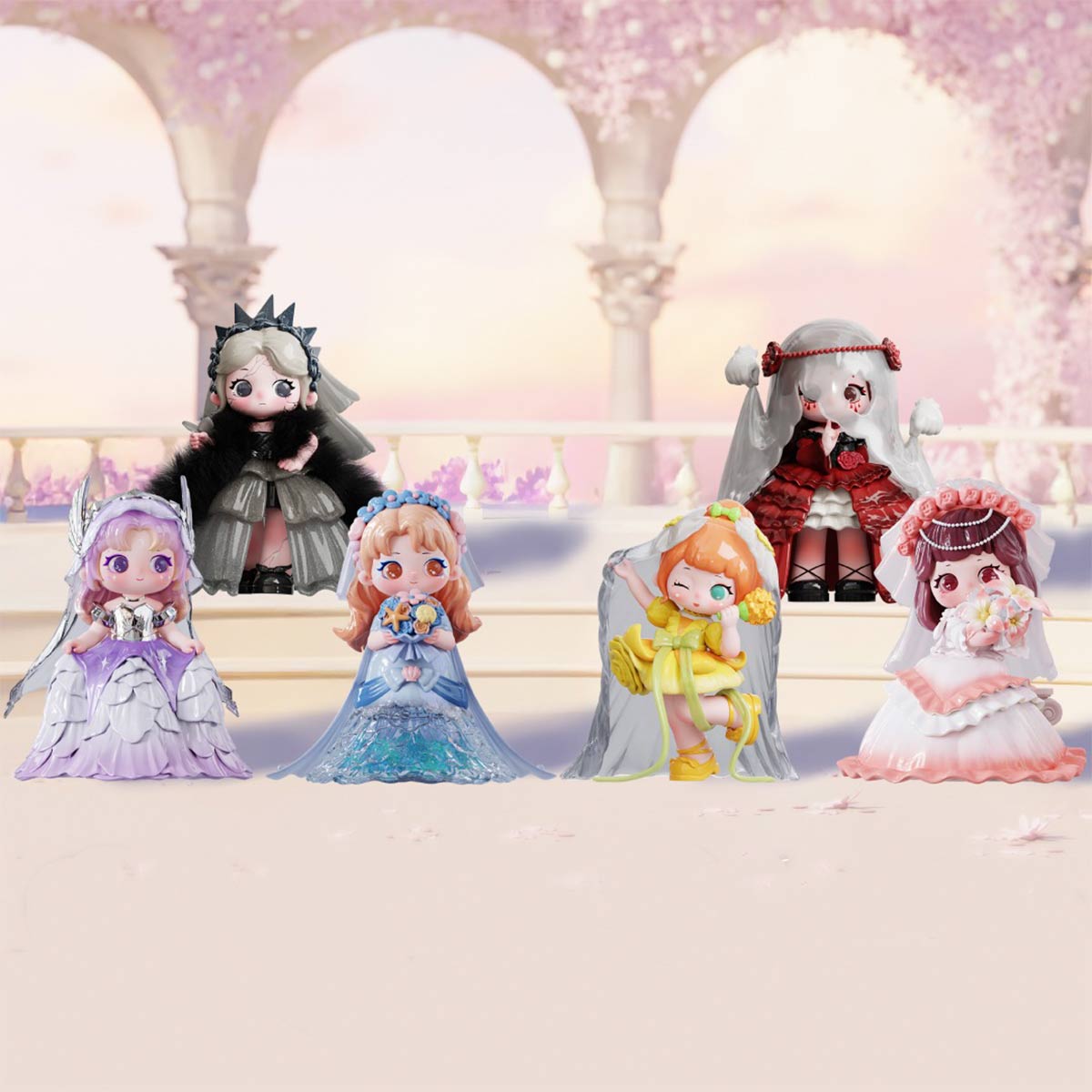 Коллекционная фигурка Pop Top Letsvan серии "Ziyuli" - Свадьба (в дисп., в асс.), 17ZI-0205 1