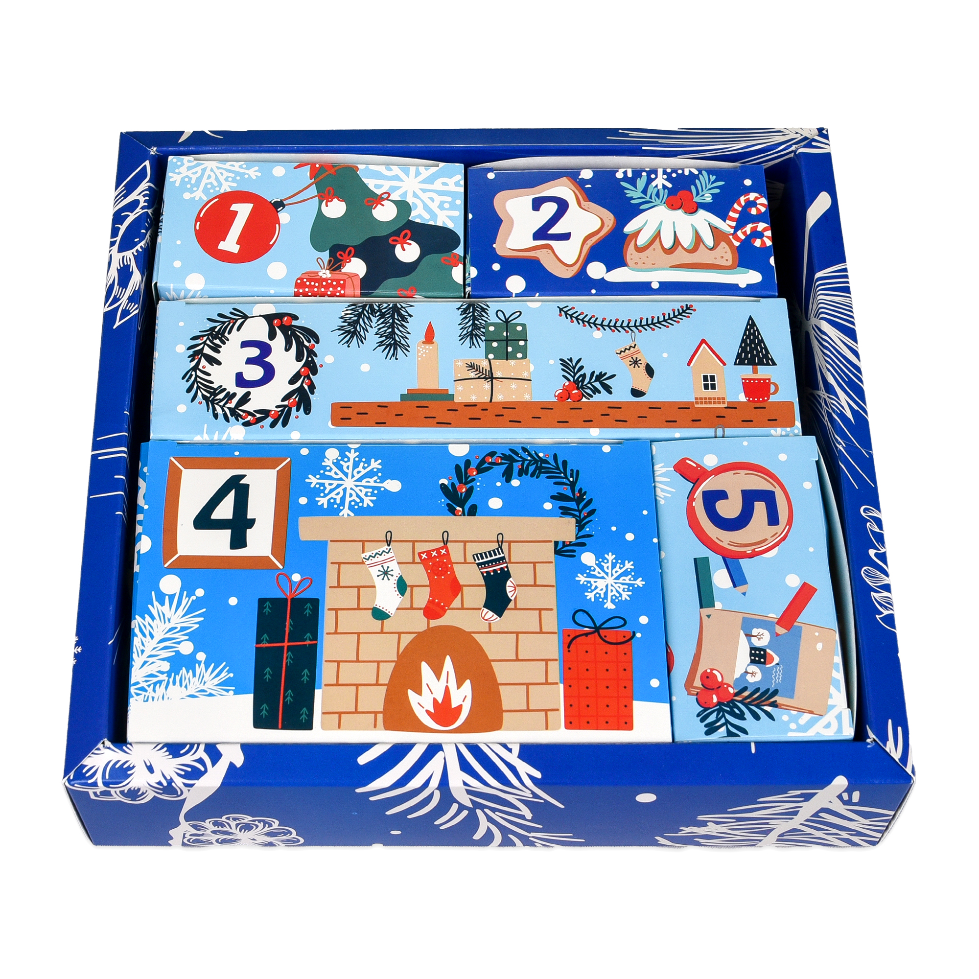 Набор для творчества "Зимний адвент календарь", 31047, ТМ "Strateg" 2
