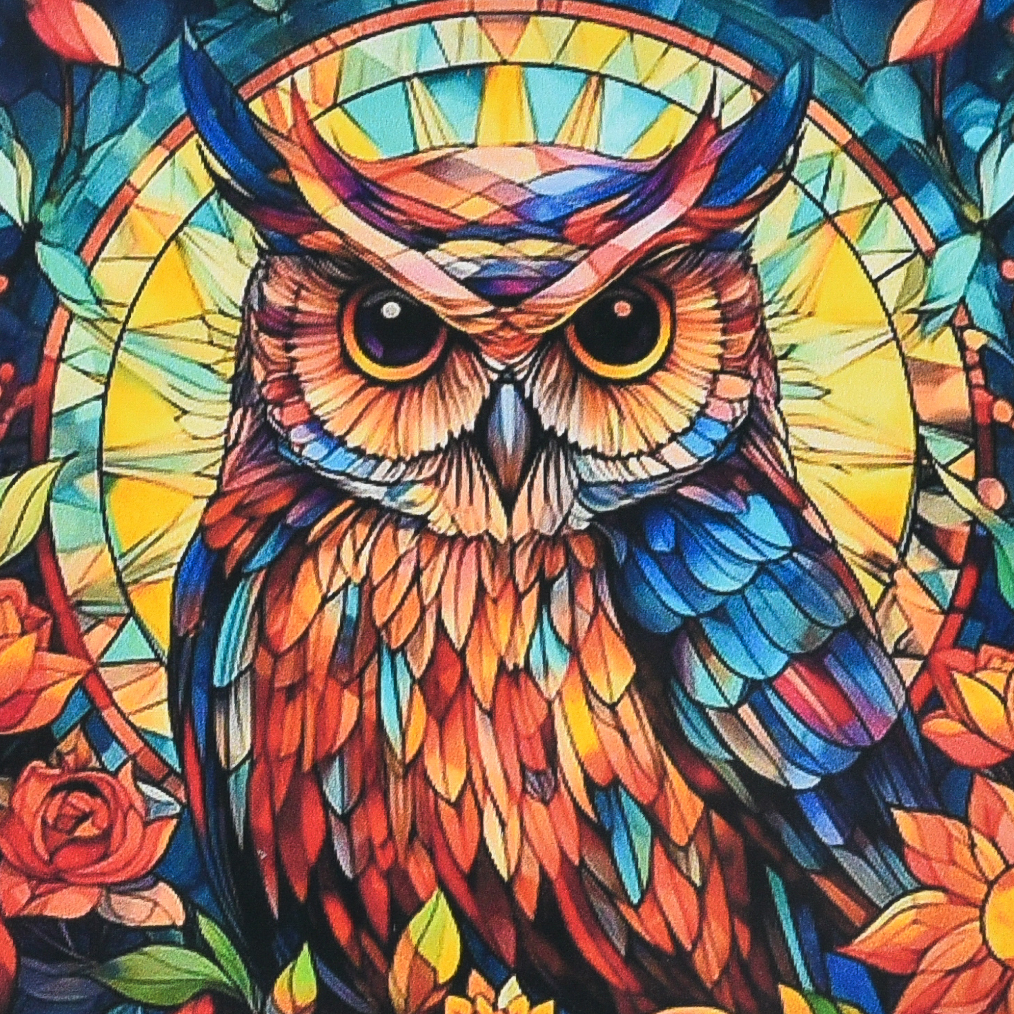 Адмазная мозаика "Витражная мудрость" 30*30 см, DEEX16281, ТМ "Strateg"