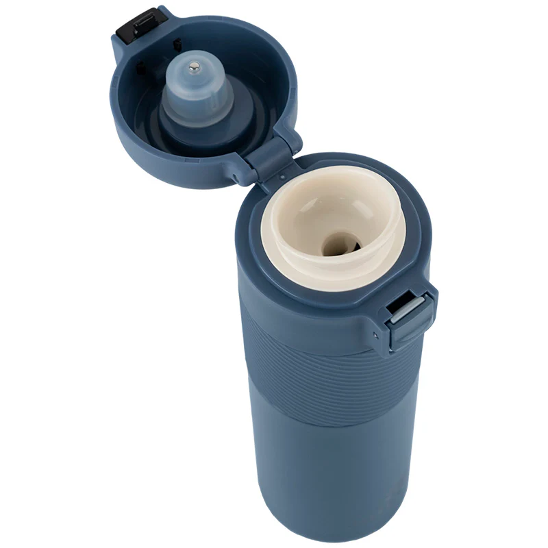 Термос с термодатчиком 450 мл, синий, k25-1227-2 1