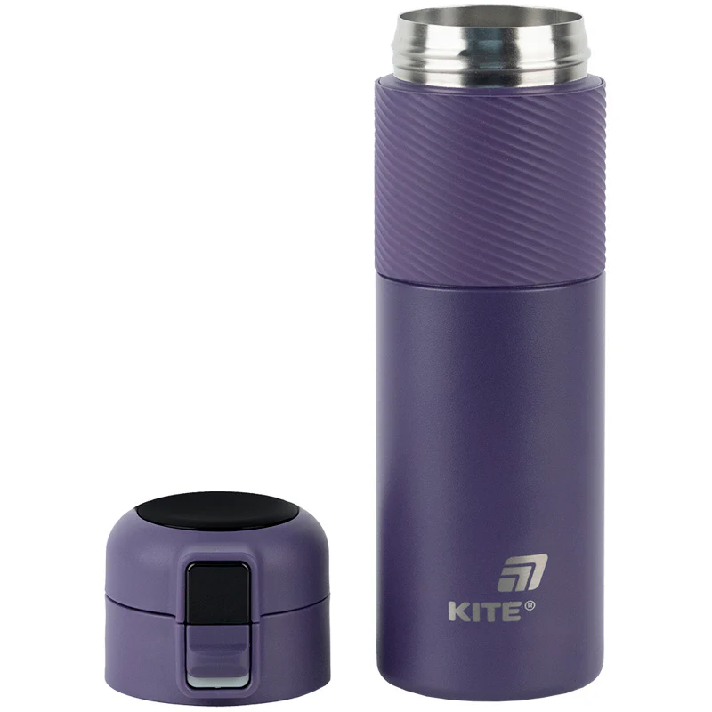 Термос с термодатчиком 450 мл, фиолетовый, k25-1227-3 3