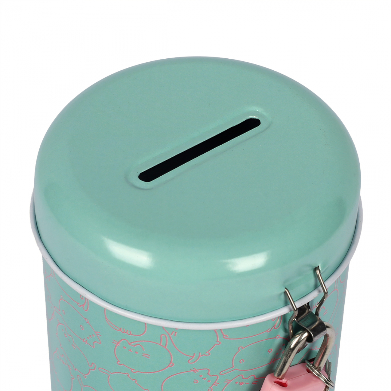 Копилка круглая Yes "Pusheen" металл., 13*7,6 см, 708579 2