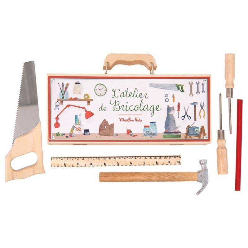 Набір ігровий Маленький кейс "Зроби сам" (6 інстр.), 710408