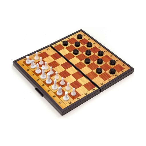 Набір ігор 2в1: шашки, шахи, 5197 1