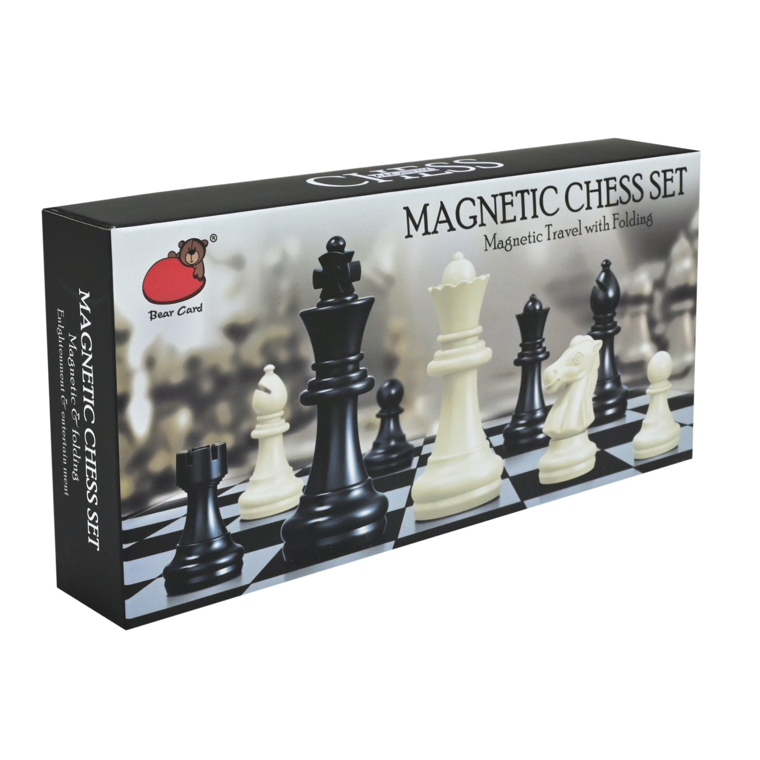 Игра настольная "Шахматы" магнит, в короб. 20*10*3,5 см, 2010-B 1