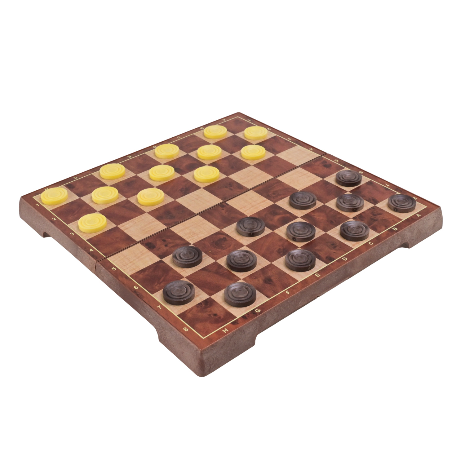 Игра настольная "Шахматы" магнитные 2 в 1 короб, 2258 2