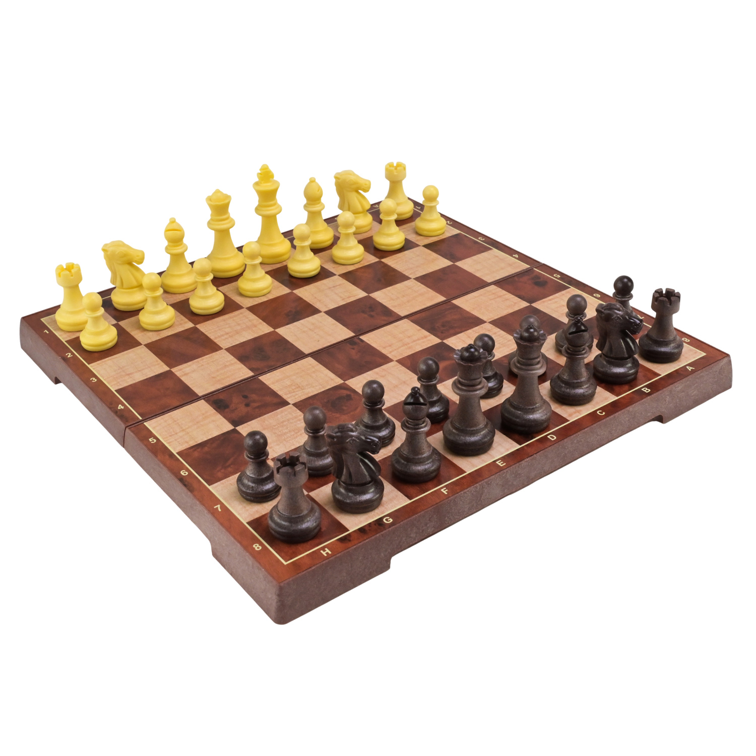 Игра настольная "Шахматы" магнитные 2 в 1 короб, 2458 3