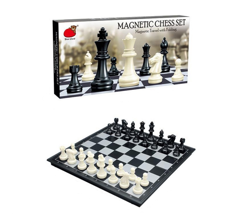 Игра настольная "Шахматы" магнитные короб. 2410-B