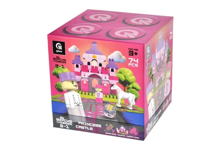 Конструктор "Block&Steps: Замок Принцессы" 3 в 1, 74дет., 300-004 1