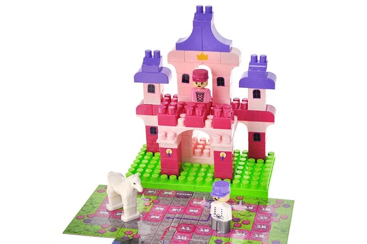 Конструктор "Block&Steps: Замок Принцессы" 3 в 1, 74дет., 300-004 3