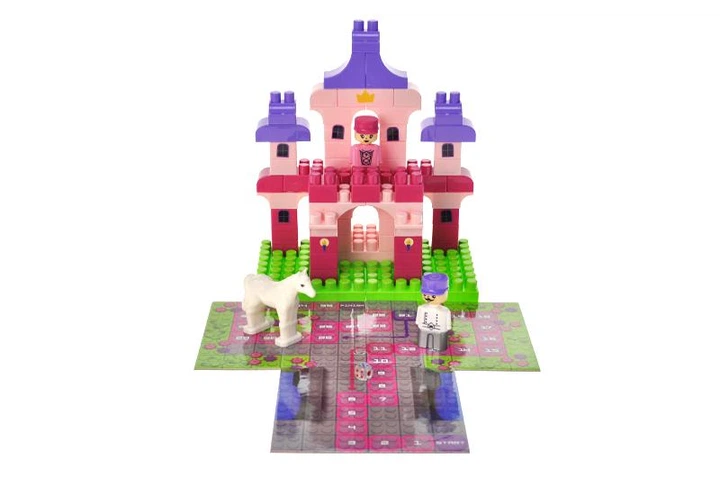 Конструктор "Block&Steps: Замок Принцессы" 3 в 1, 74дет., 300-004 4