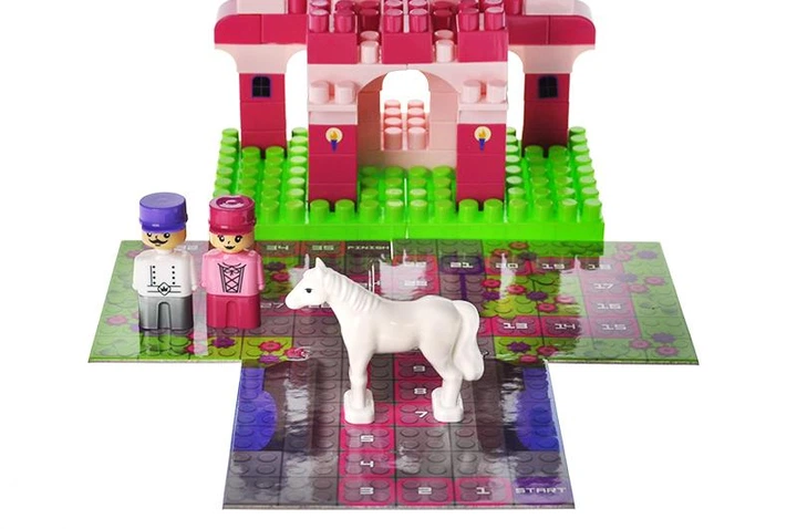 Конструктор "Block&Steps: Замок Принцессы" 3 в 1, 74дет., 300-004 5