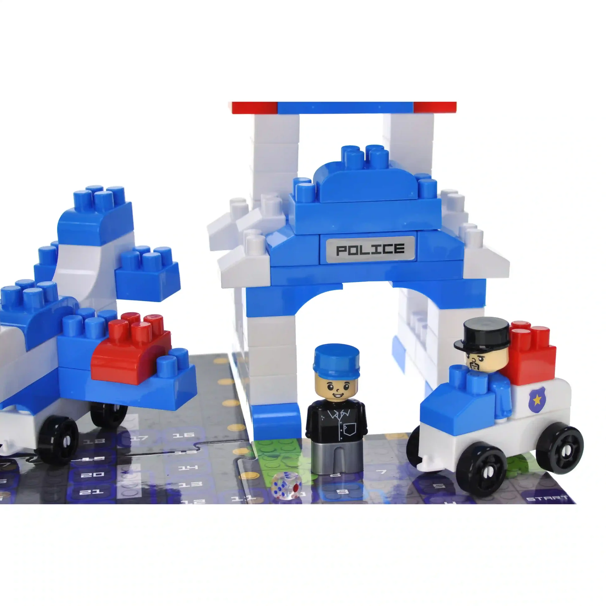 Конструктор "Block&Steps: Полицейский патруль" 3 в 1, 94дет., 300-002 2