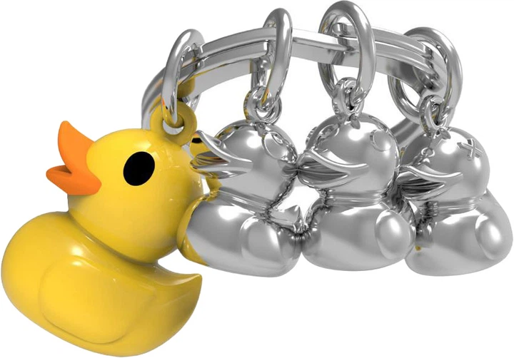 Брелок Metalmorphose "Animal Fashion Duck Family"