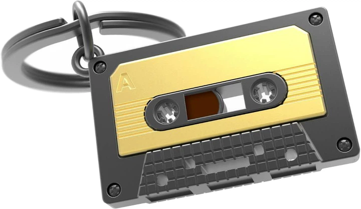 Брелок Metalmorphose "Audio Tape K7 Vintage"