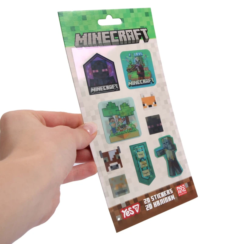 Набір наліпок 2D Yes "Minecraft Characters", 708531 4