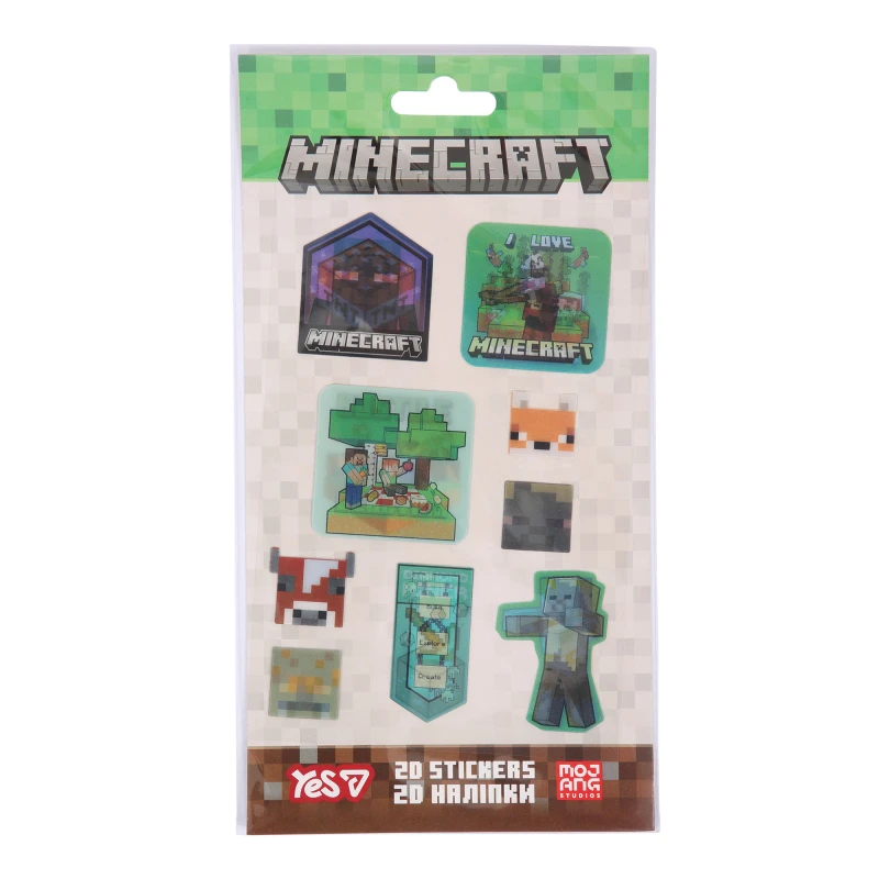 Набір наліпок 2D Yes "Minecraft Characters", 708531 5