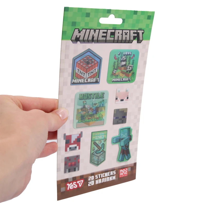 Набір наліпок 2D Yes "Minecraft Characters", 708531 7