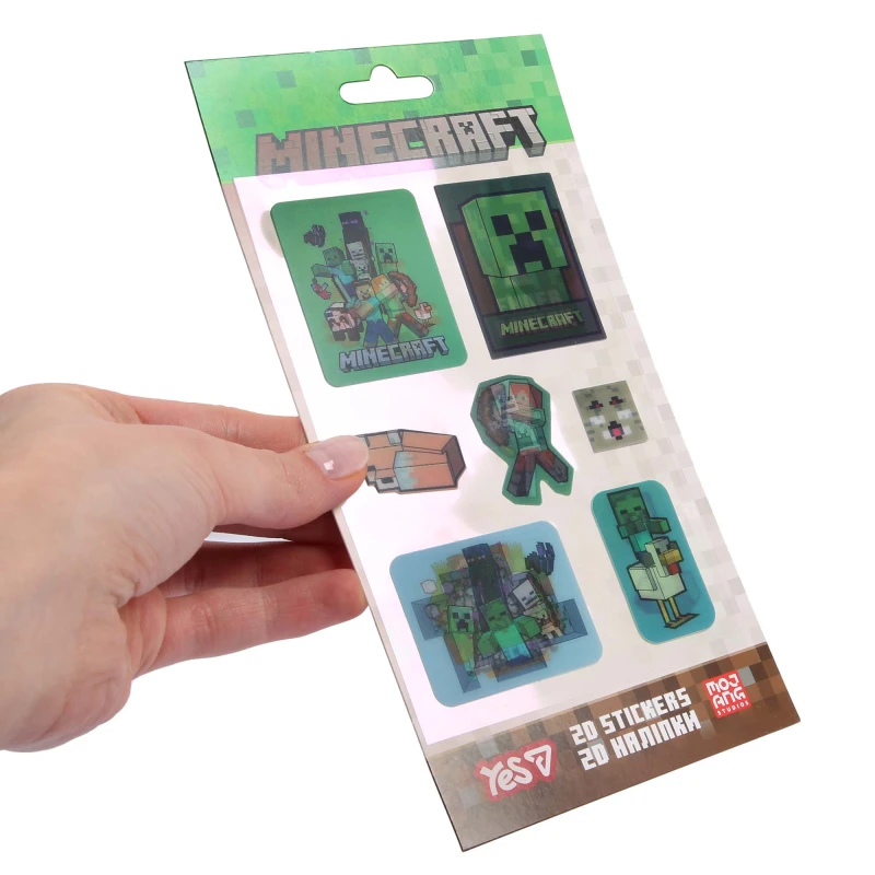 Набір наліпок 2D Yes "Minecraft Heroes", 708530 6