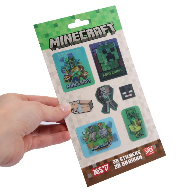Набір наліпок 2D Yes "Minecraft Heroes", 708530 7