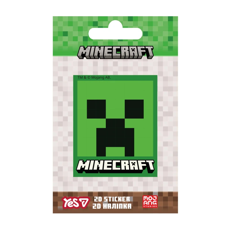 Наліпка 2D Yes "Minecraft. Creeper", 708510