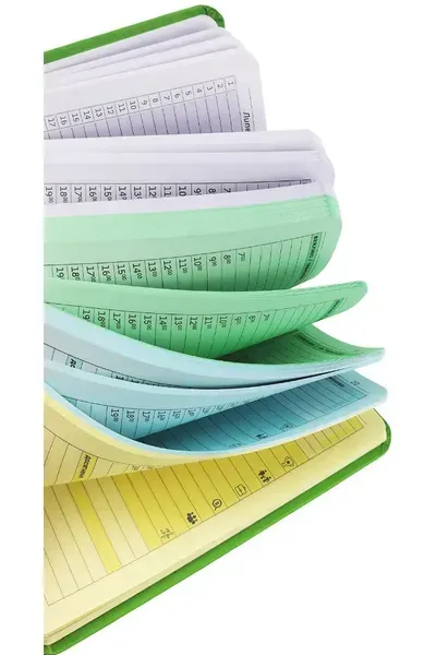 Ежедневник "Планировщик", А5, не датир, зеленый ТМ "Uprofi plan" 1