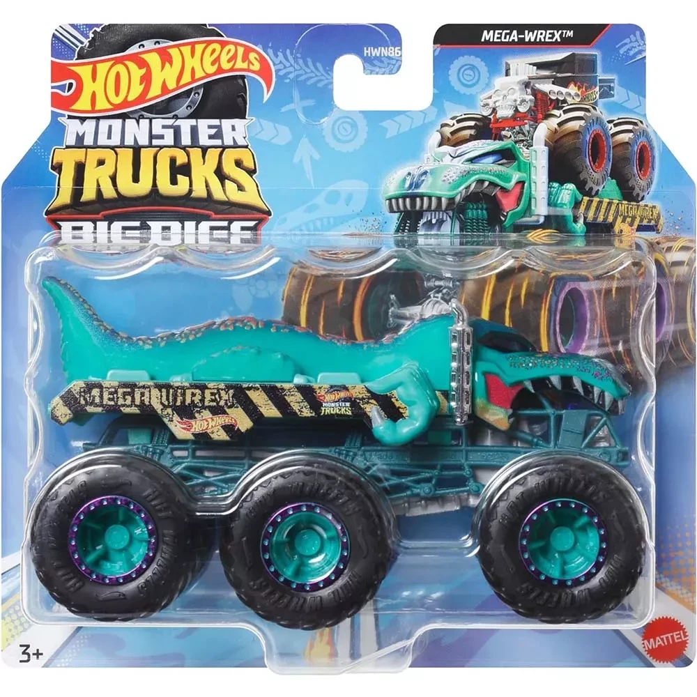 Машинка-позашляховик "Супер-тягач" серії "Monster Trucks" Hot Wheels, в асортименті, HWN86 4