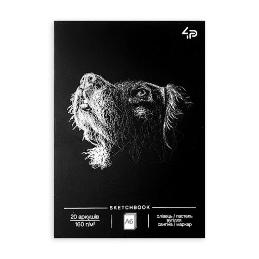 Блокнот "Animals sketchbook" two, А6, TM 4Profi, 87034