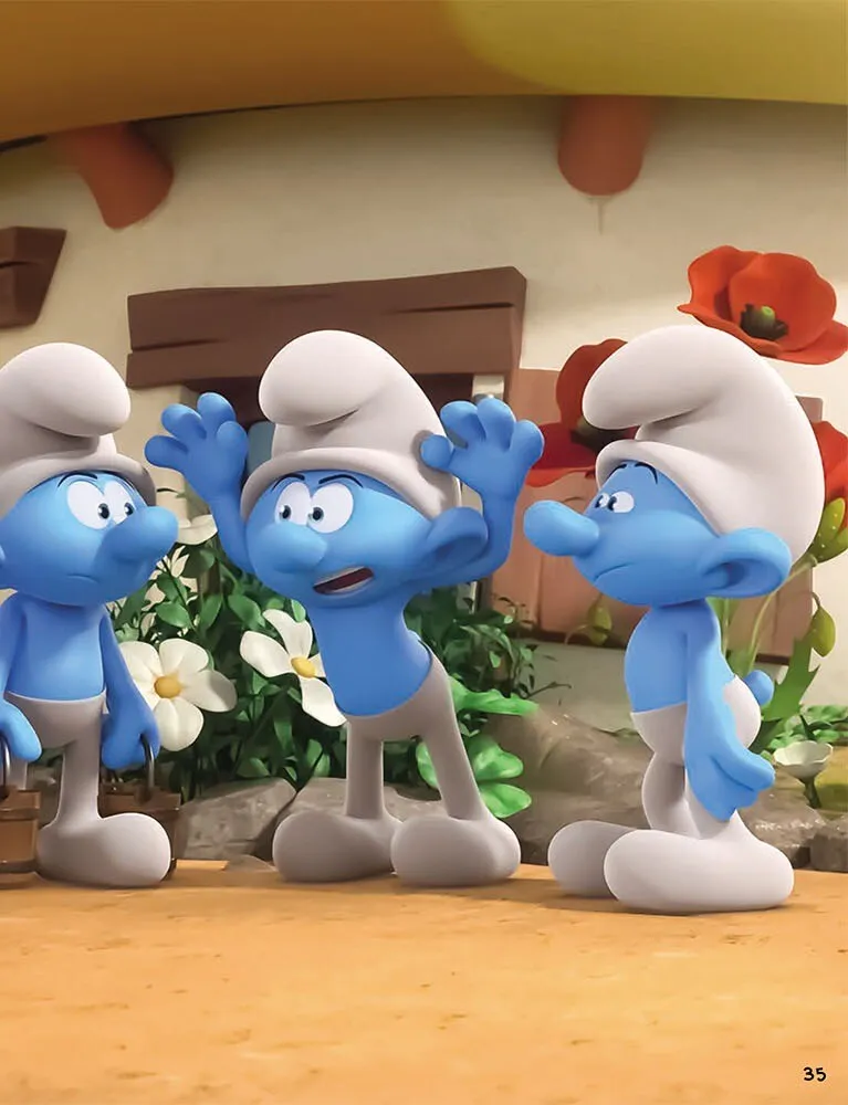 Книга "Смурфы. Сказки на 5 минут. Итого веселее!" (в) (7630) 1