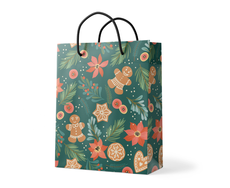 Пакет "Ёлочные игрушки", PGB1910