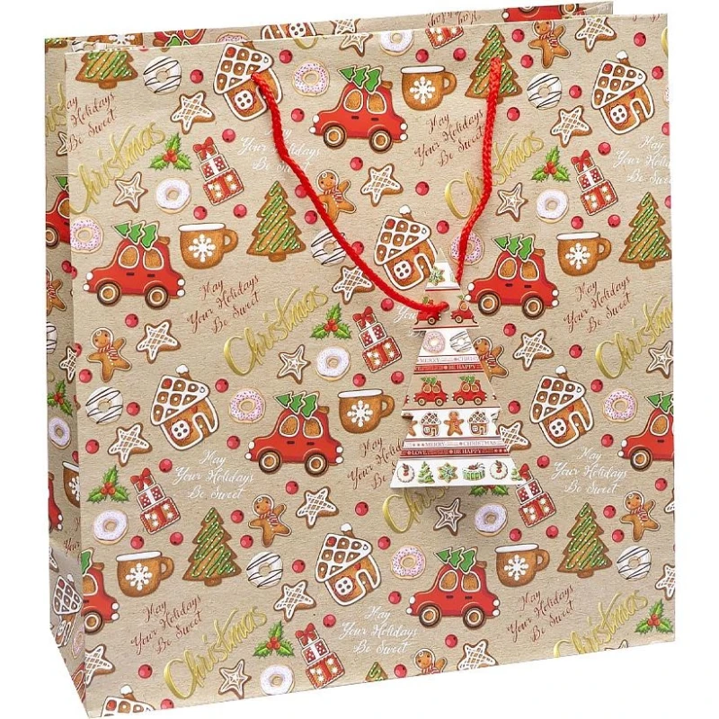 Пакет паперовий 35х37х12 см, GB-23155