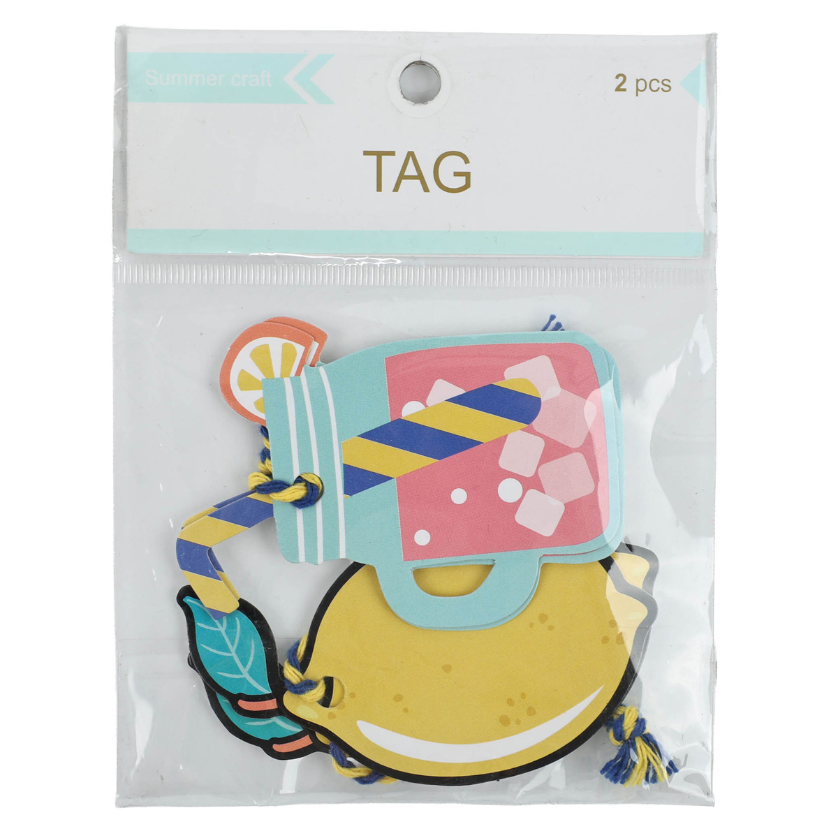Набор тегов бумажных "Hello Summer" (2 шт.), 119000050 2