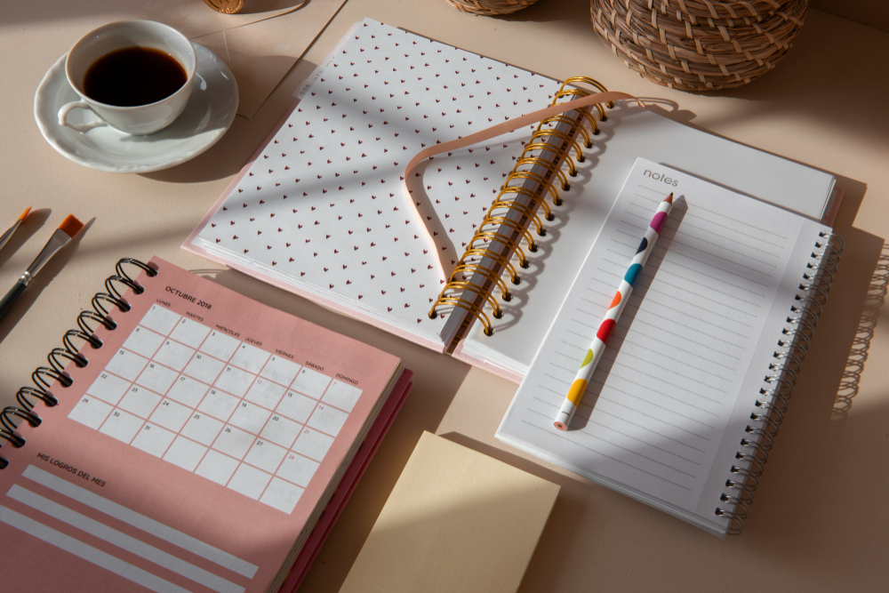 Блокноты и еженедельники для планирования