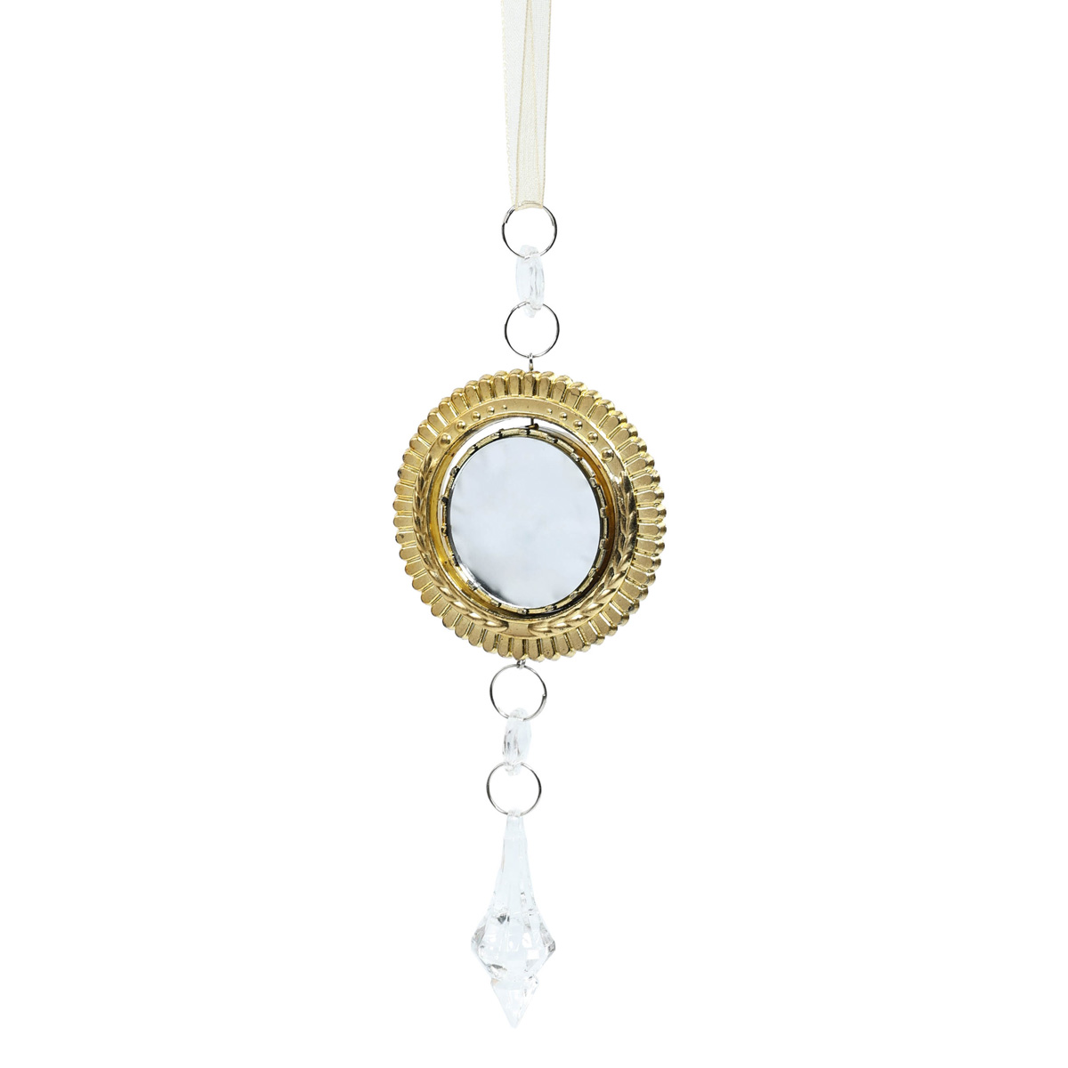 Подвеска декоративная зеркальная 24*5 см (4 вида в ассорт.), CAA642600