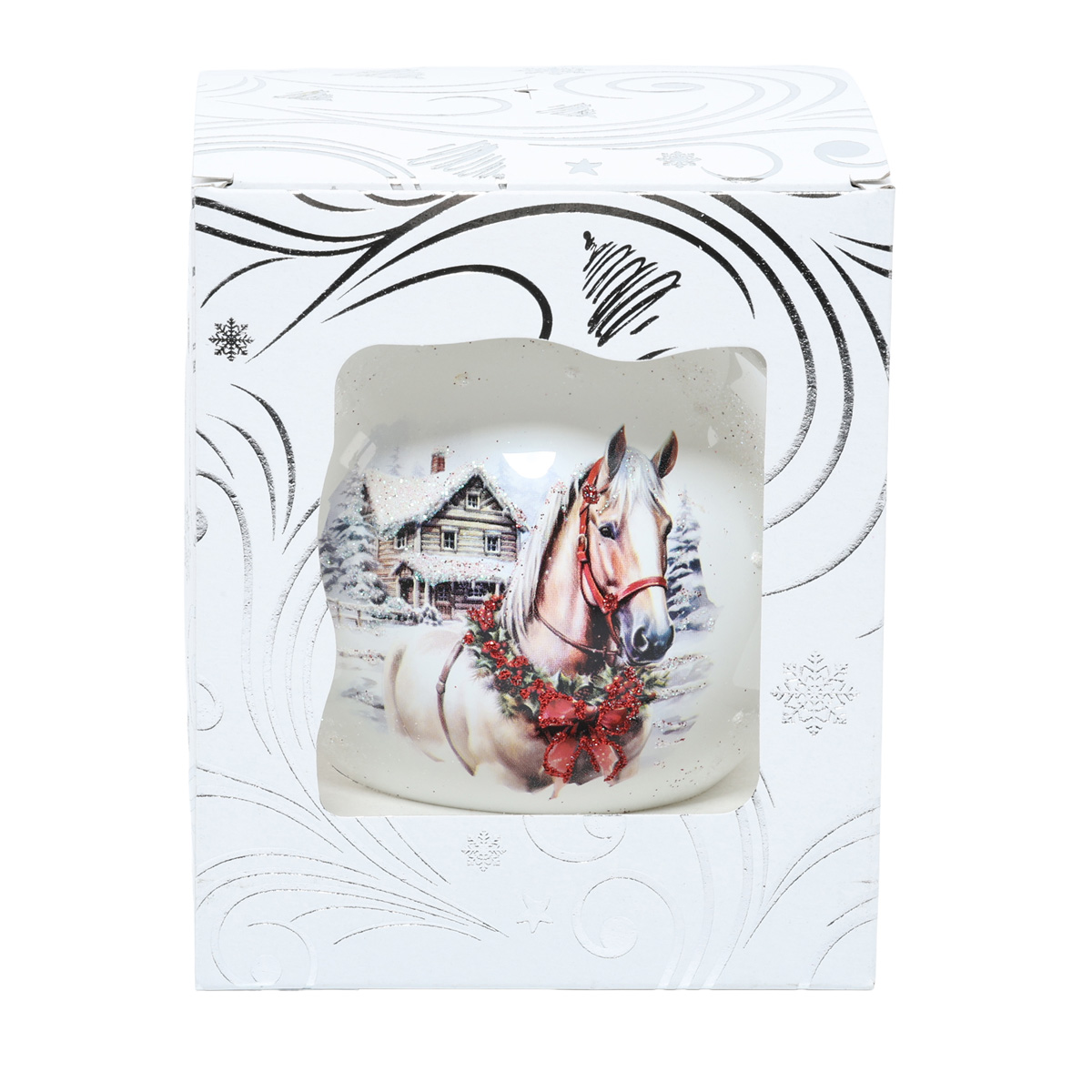 Куля "Символ року 2026", 100 мм, в упаковці 1