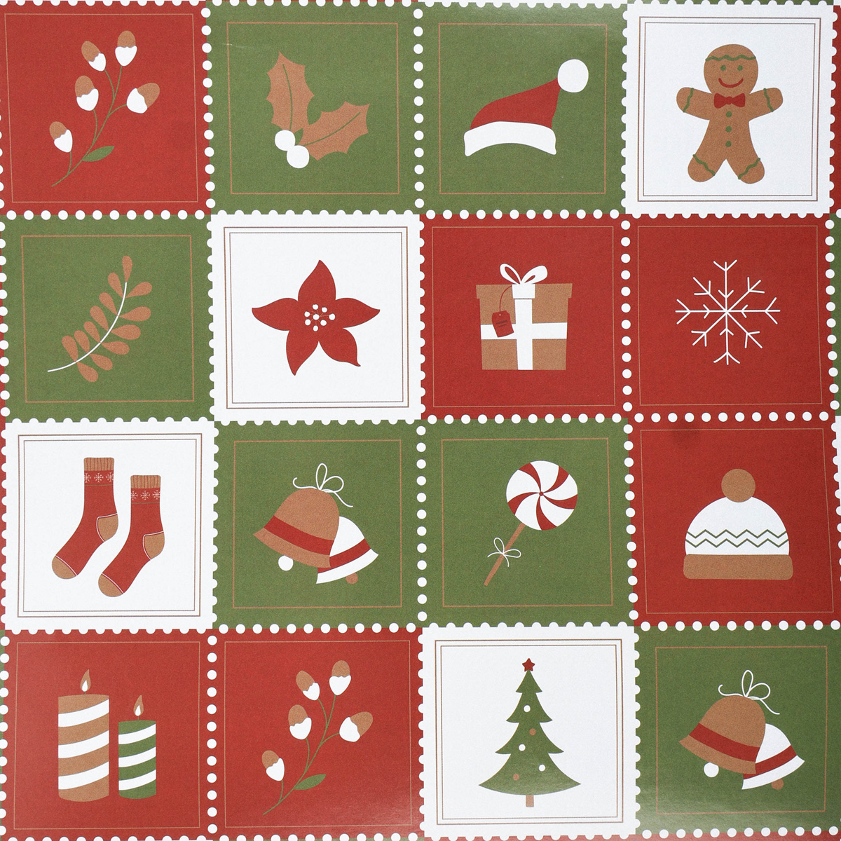 Папір для пакування подарунків НР, 0,7*1 м, 45510