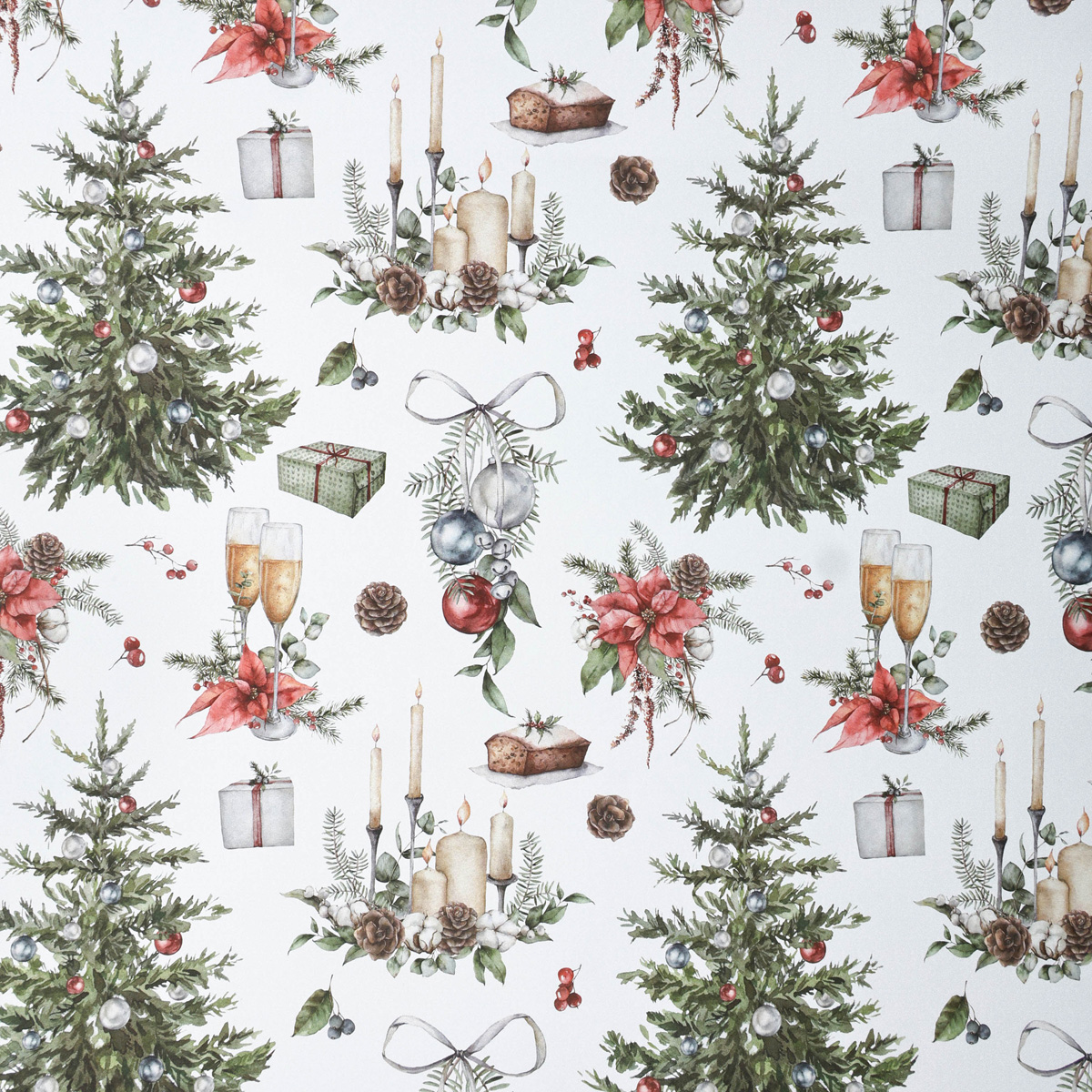 Папір для пакування подарунків НР, 0,7*1 м, 74186