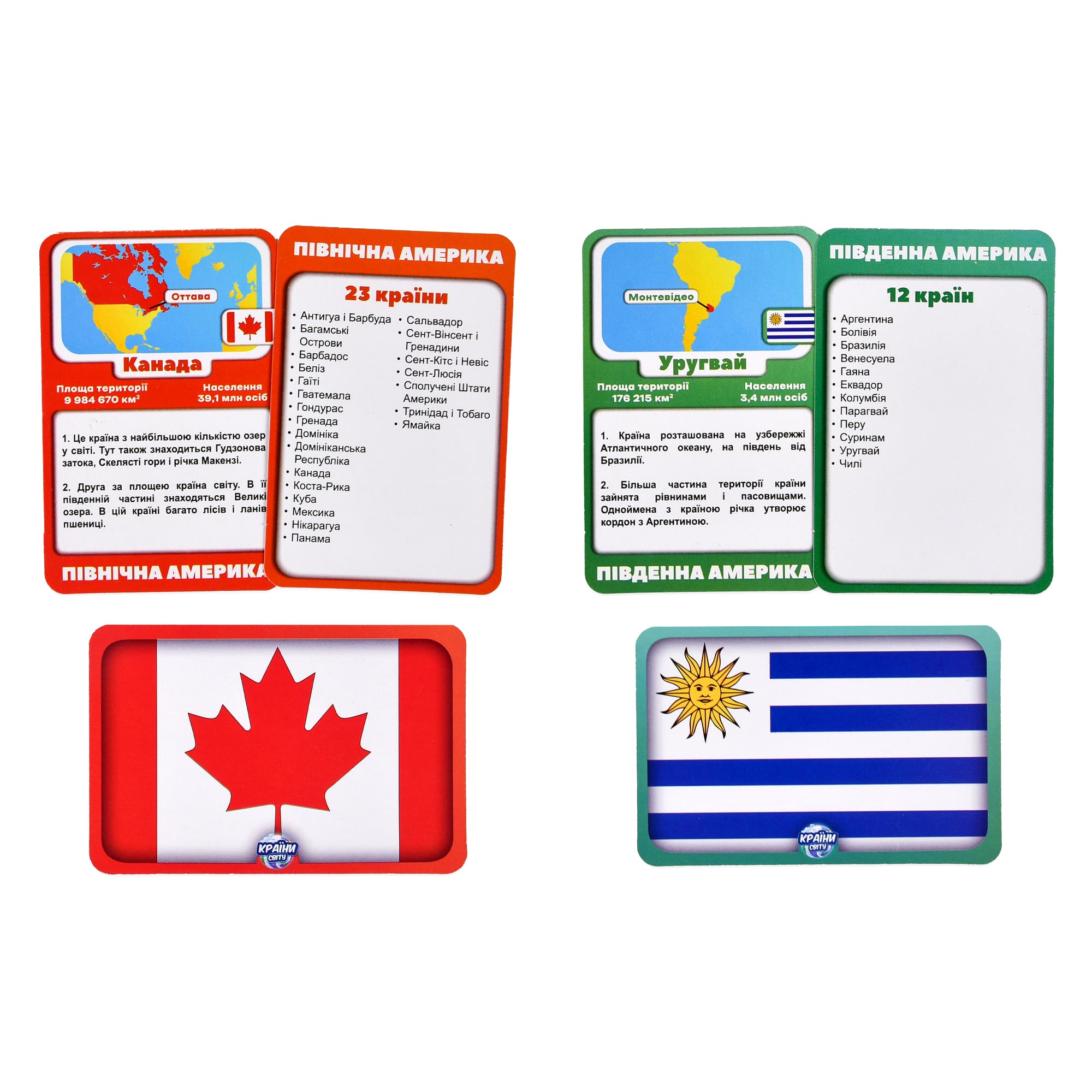 Настільна гра "Країни світу" (укр) 30952, ТМ "Strateg" 4