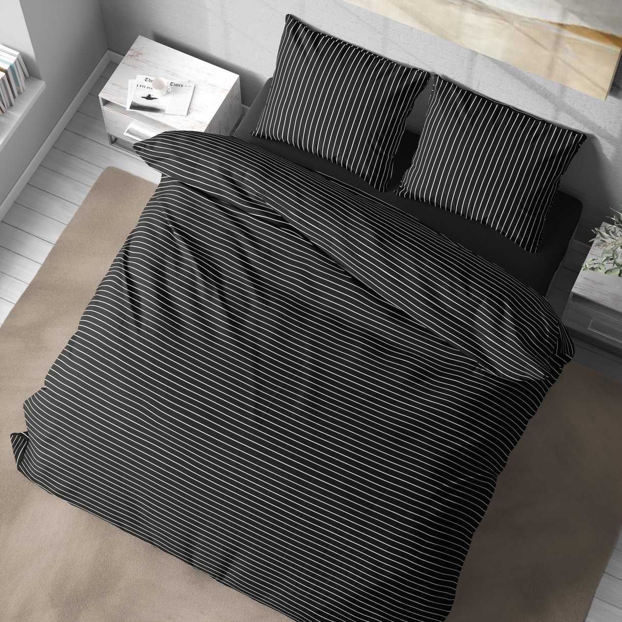 Постельное белье LeLIT L-2050, Поплин, Двуспальная (50/70) 3