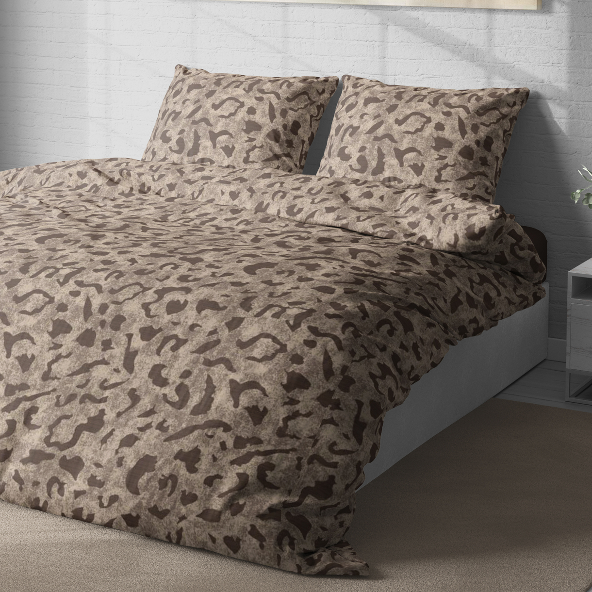 Постельное белье LeLIT L-2058, Поплин, Евро (50/70) 4