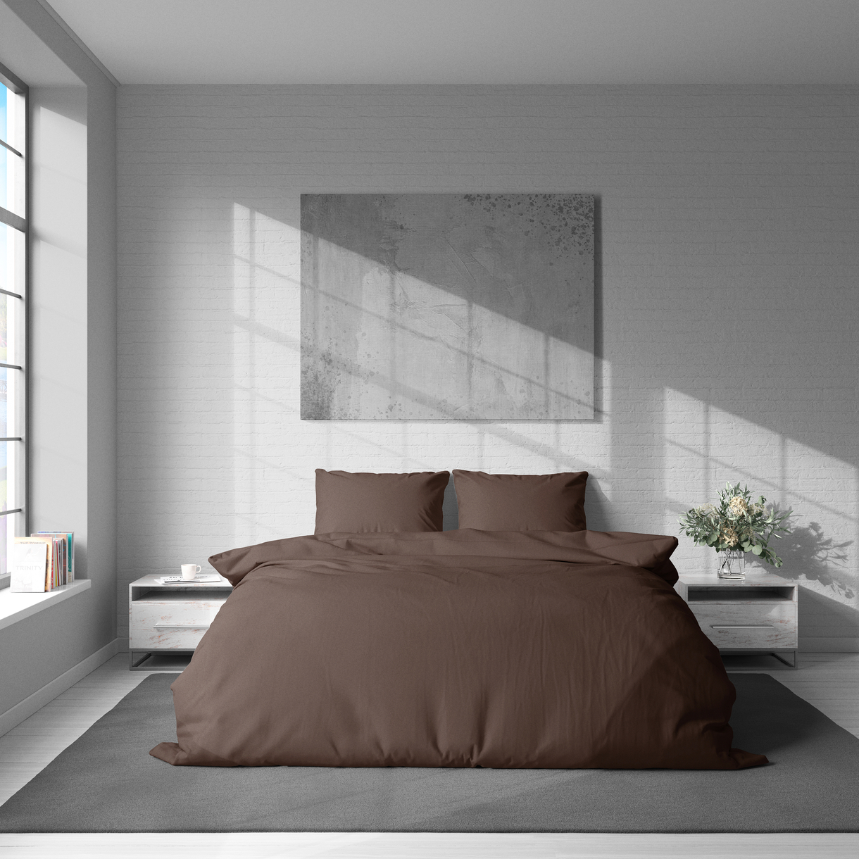 Постельное белье LeLIT L-2066, Поплин, Двуспальная (50/70) 1