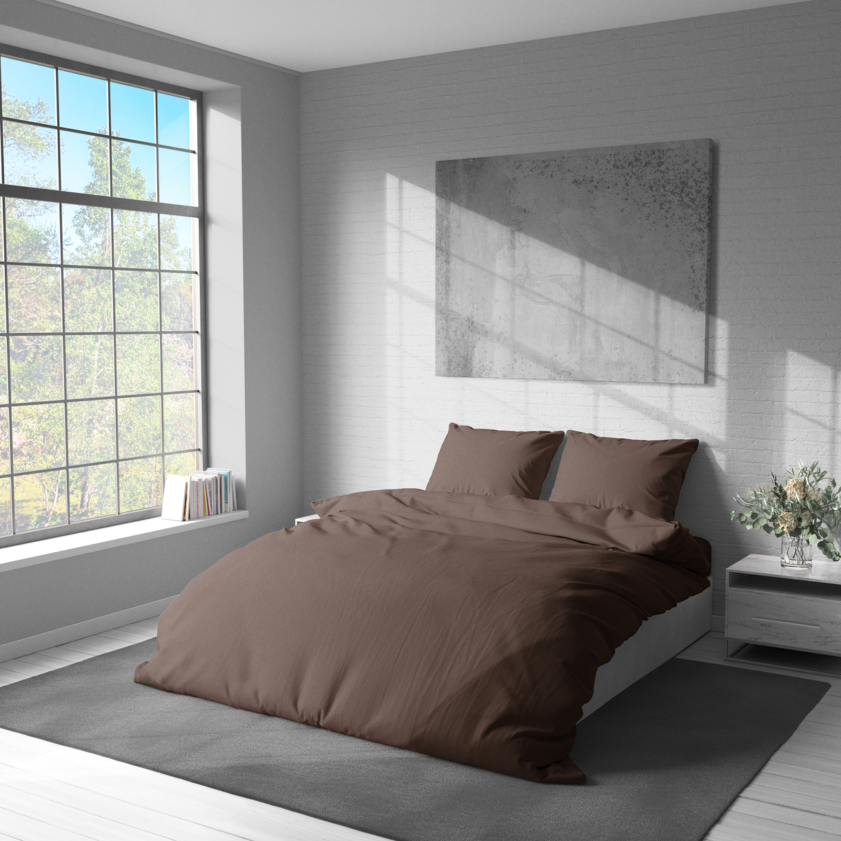 Постельное белье LeLIT L-2066, Поплин, Двуспальная (50/70) 2