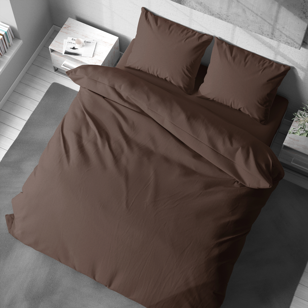 Постельное белье LeLIT L-2066, Поплин, Евро (50/70) 3