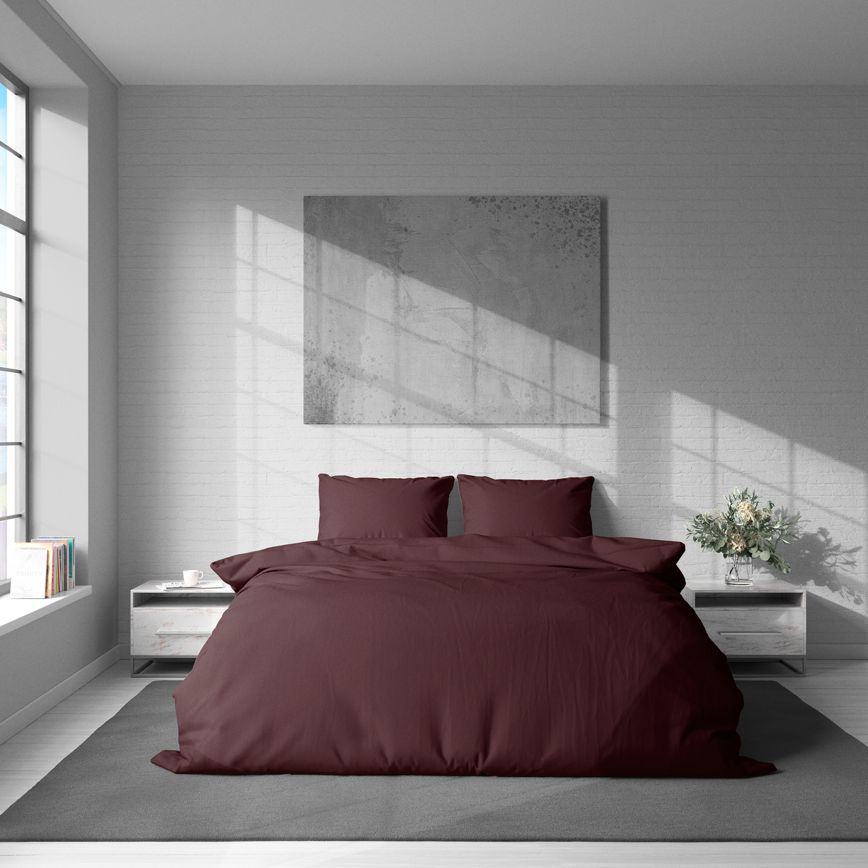 Постельное белье LeLIT L-2067, Поплин, Двуспальная (50/70) 1