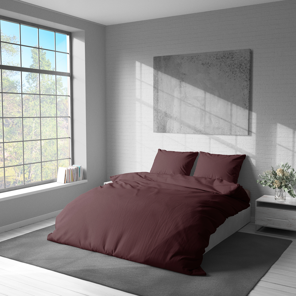 Постельное белье LeLIT L-2067, Поплин, Евро (50/70) 2