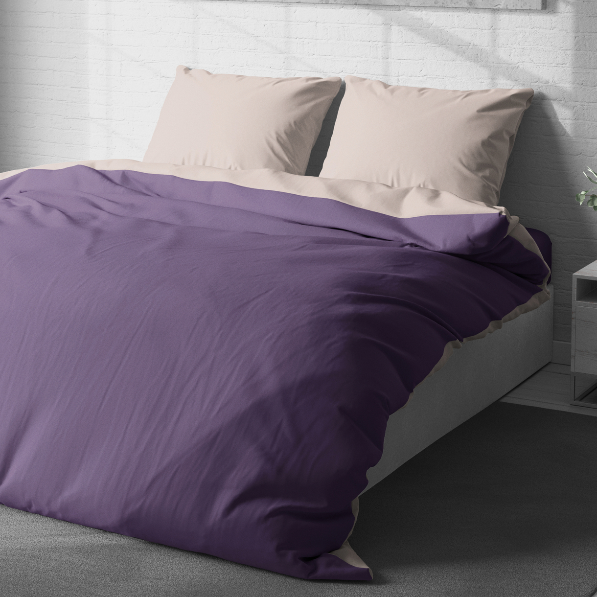 Постельное белье LeLIT L-2068, Поплин, Двуспальная (50/70) 4