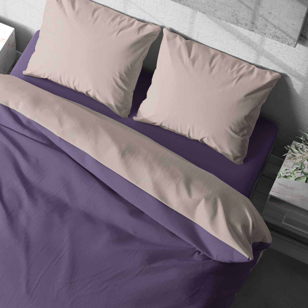 Постельное белье LeLIT L-2068, Поплин, Двуспальная (50/70) 5