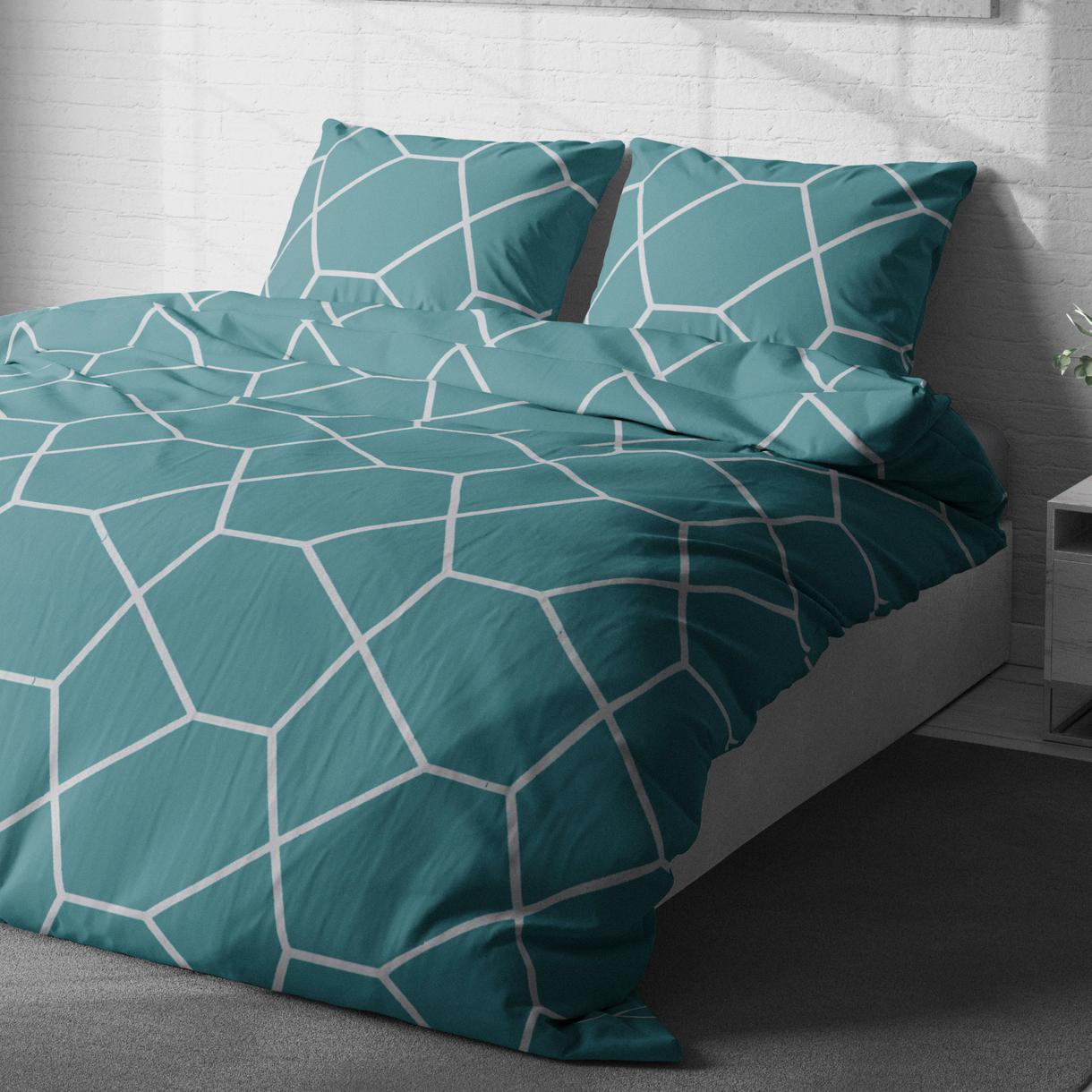 Постельное белье LeLIT Р-0206, Полисатин, Евро (50/70) 5